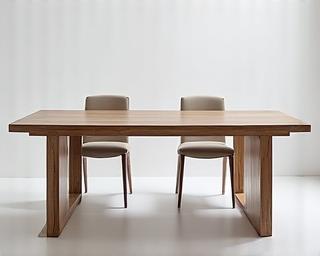 Minimalist dining table set